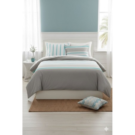 Housse couette + taies Barbada 260 x 240 cm