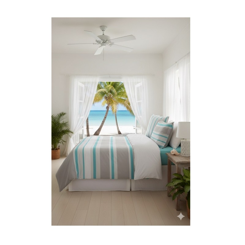 Housse couette + taies Barbada 260 x 240 cm