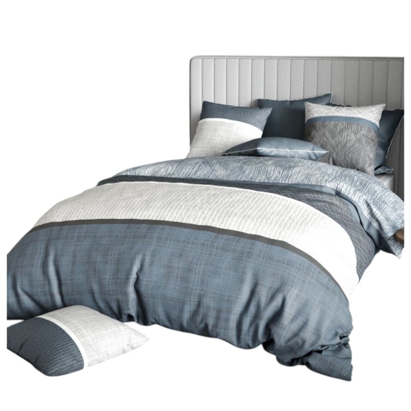 Housse de couette + 2 taies 240 x 260 cm Brehat