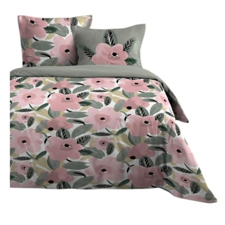 Housse de couette + taies 240x260cm douceur d'ete