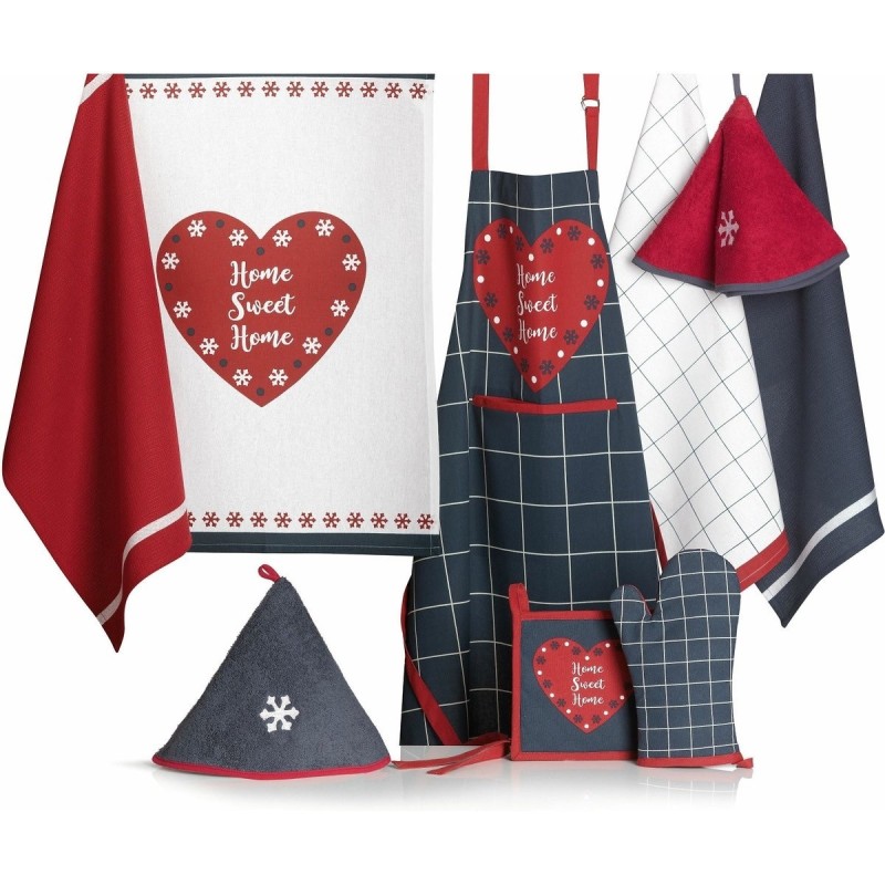 Gant et manique Sweet Home – Coton Oeko-Tex – Protection cuisine