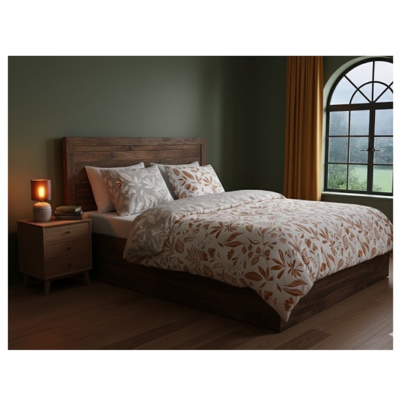 Parure de lit 240 x 260 cm Caylie botanica
