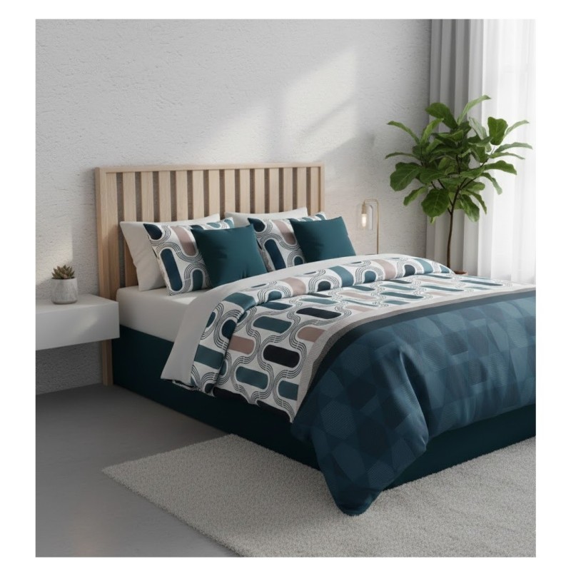 Parure de lit 240 x 260 cm Geomisti