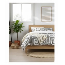 Parure de lit 240 x 260 cm Graphique pinto