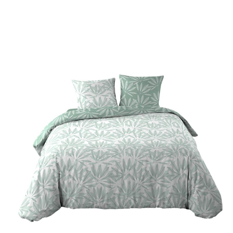 Parure de lit 240 x 260 cm Malia sauge
