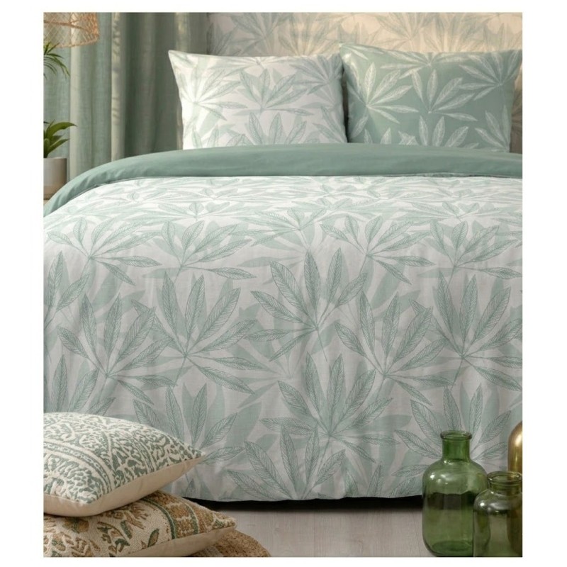 Parure de lit 240 x 260 cm Malia sauge