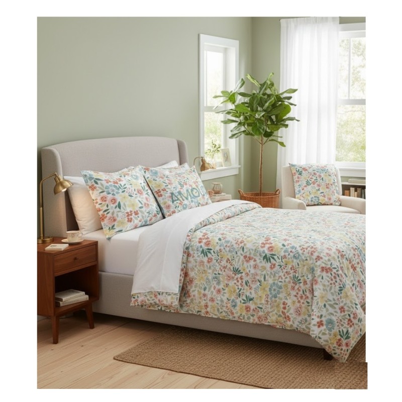 Parure de lit Amour 240 x 260 cm