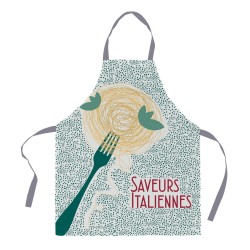 Tablier en coton 85 cm Douceurs Italiennes