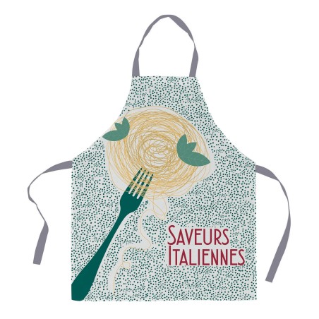 Tablier en coton 85 cm Douceurs Italiennes