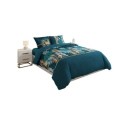 Parure de lit Exotique 240 x 260 cm bleu