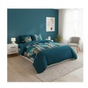Parure de lit Exotique 240 x 260 cm bleu