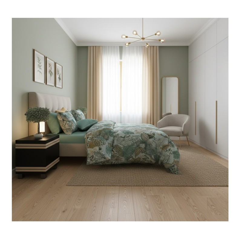 Parure de lit Tropical 240 x 260 cm