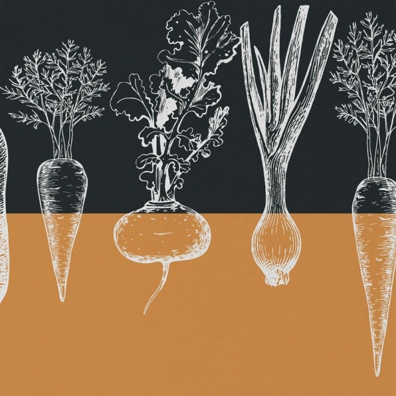 Tablier en coton Légumes – 85 cm – Style nature et cuisine