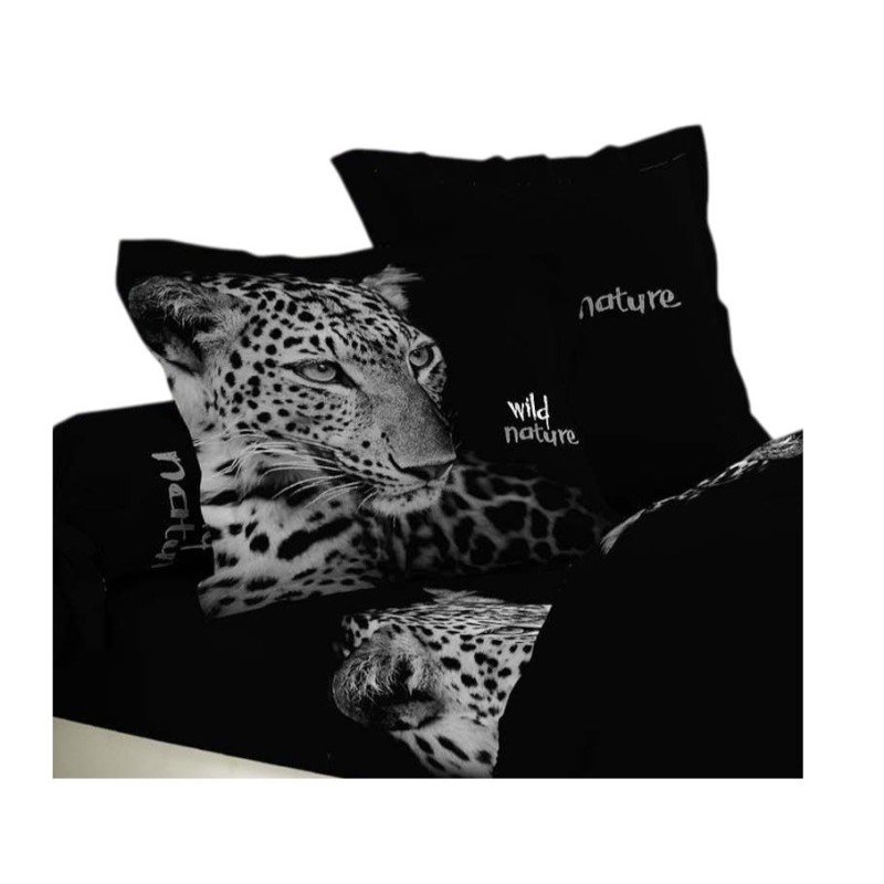 Housse de couette 6 pieces wild Leopard