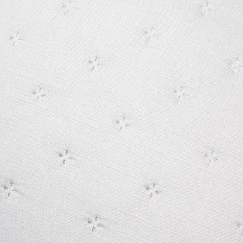 Couvre lit + taies 260 x 240 cm Chloé creme