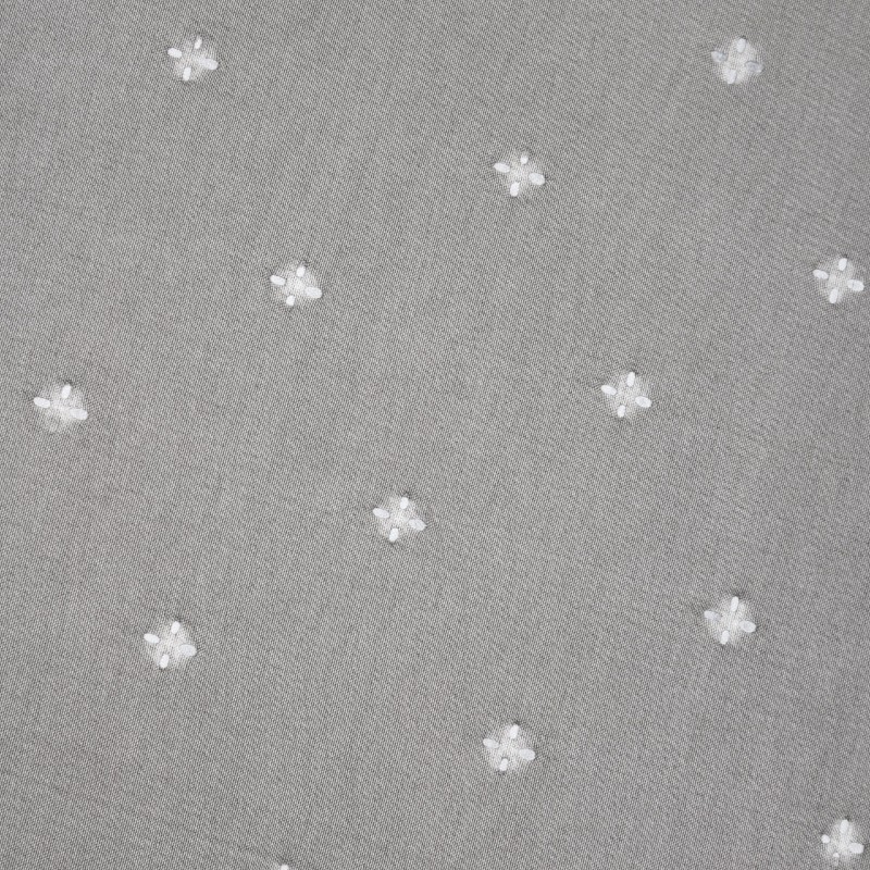 Couvre lit + taies 260 x 240 cm Chloé taupe