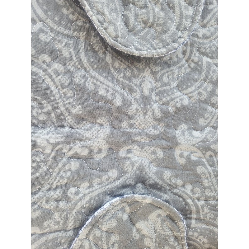 Couvre lit microfibre + taies 240 x 260 cm arabesque