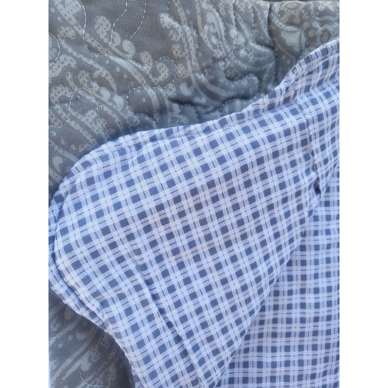 Couvre lit microfibre + taies 240 x 260 cm arabesque