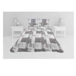 Couvre lit microfibre + taies 240 x 260 cm Provence