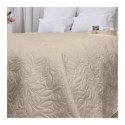Couvre-lit en microfibre 240 x 220 cm Beige