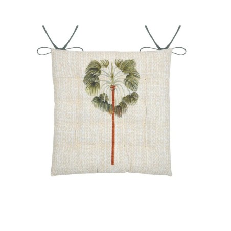 Assise de chaise 38 x 38 cm Palmier casablanca