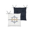Assise de chaise 38 x 38 cm Sea maritime