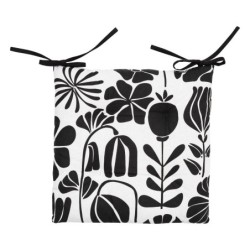 Assise de chaise en coton 38 x 38 cm Twisted Lime