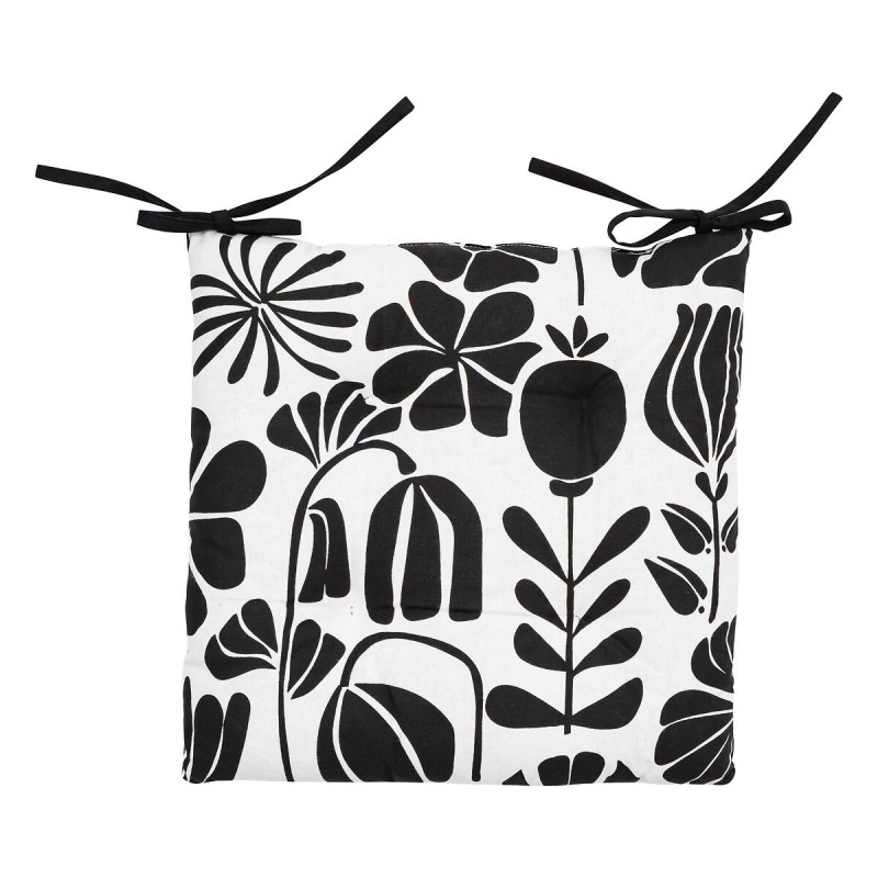 Assise de chaise en coton 38 x 38 cm Twisted Lime