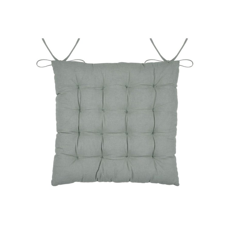 Assise de chaise matelassée 38 x 38 cm Yuki jade
