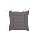 Assise de chaise matelassée en coton 38 x 38 cm Pop colors taupe