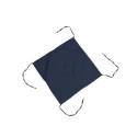 Coussin galette de chaise 40 x 40 cm Nelson bleu marine