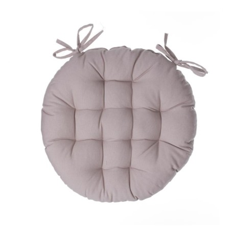 Galette de chaise ronde 38 cm Lin