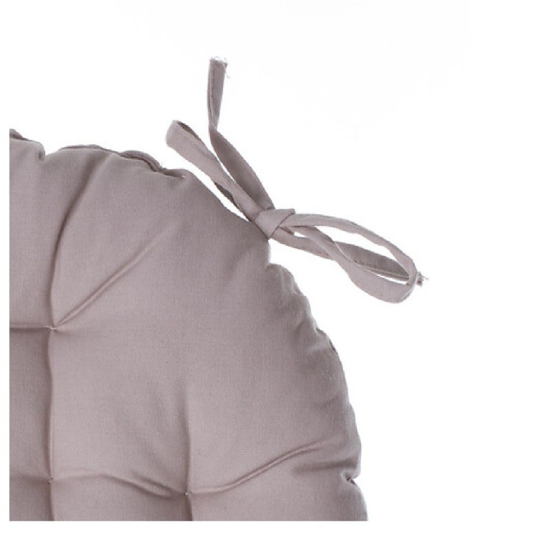 Galette de chaise ronde 38 cm Lin