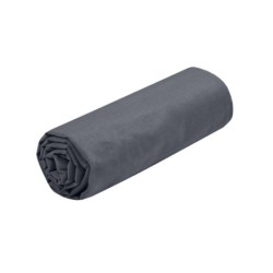 Drap housse 140 x 190/200 cm Edens anthracite
