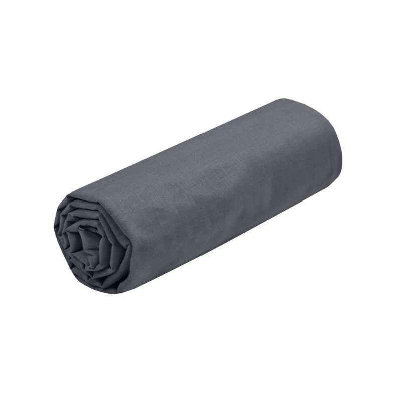 Drap housse 140 x 190/200 cm Edens anthracite