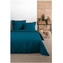 Drap housse 140 x 190/200 cm Edens bleu petrole