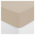 Drap housse percale de coton uni 140 x 190 cm Harmonie lin