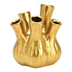 Vase design ail 13x16x13 cm or