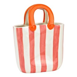 Vase design sac à main 17x23x7cm