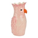 Vase en céramique Perroquet Rose 13 x 25 x 13 cm