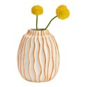 Vase raye en ceramique 14x18x14cm