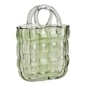 Vase sac en verre Vert 19 x 26 x 10 cm