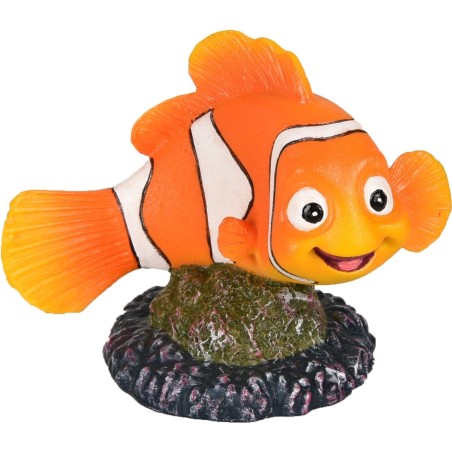 Décoration d’aquarium en polystone Poisson clown 8 cm