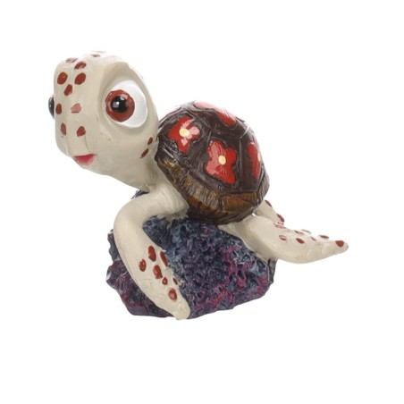 Décoration aquarium tortue 7 cm