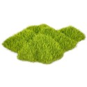 Décoration aquarium gazon vert naturel en polyrésine Kozma