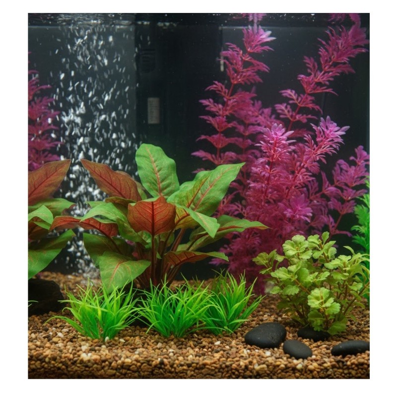 Plante décorative pour aquarium – Décoration Congo (modèle aléatoire)