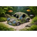 Décoration aquarium voiture scarabée cachette