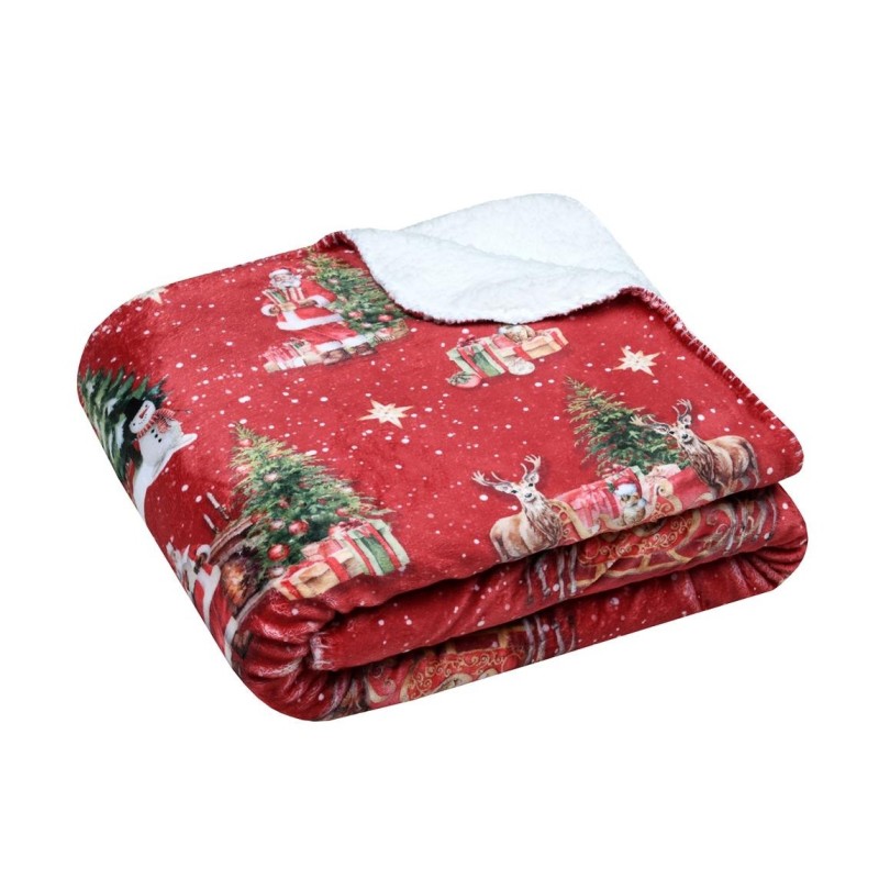 Plaid de Noël Enchanté – Douceur, chaleur et magie des fêtes