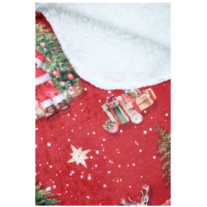 Plaid de Noël Enchanté – Douceur, chaleur et magie des fêtes