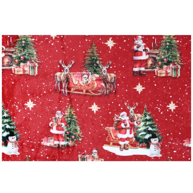 Plaid de Noël Enchanté – Douceur, chaleur et magie des fêtes